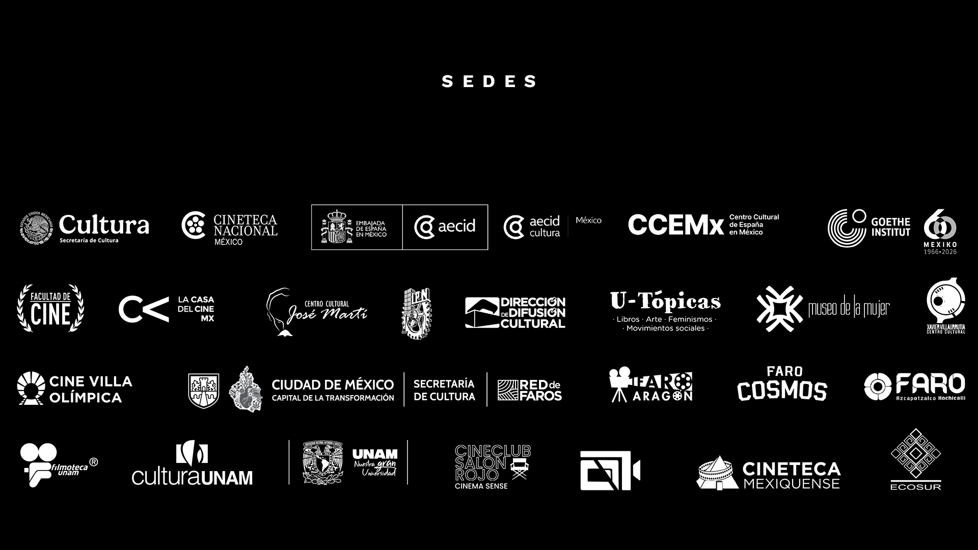 6 Sedes